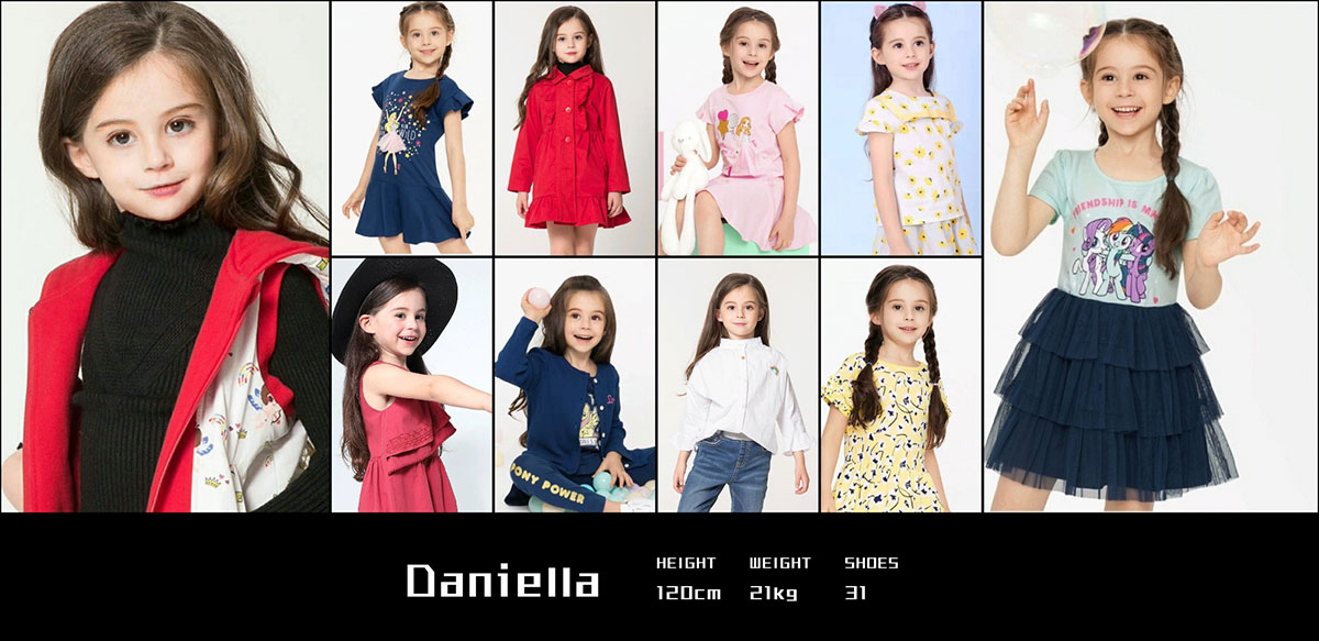 国外童模Daniella